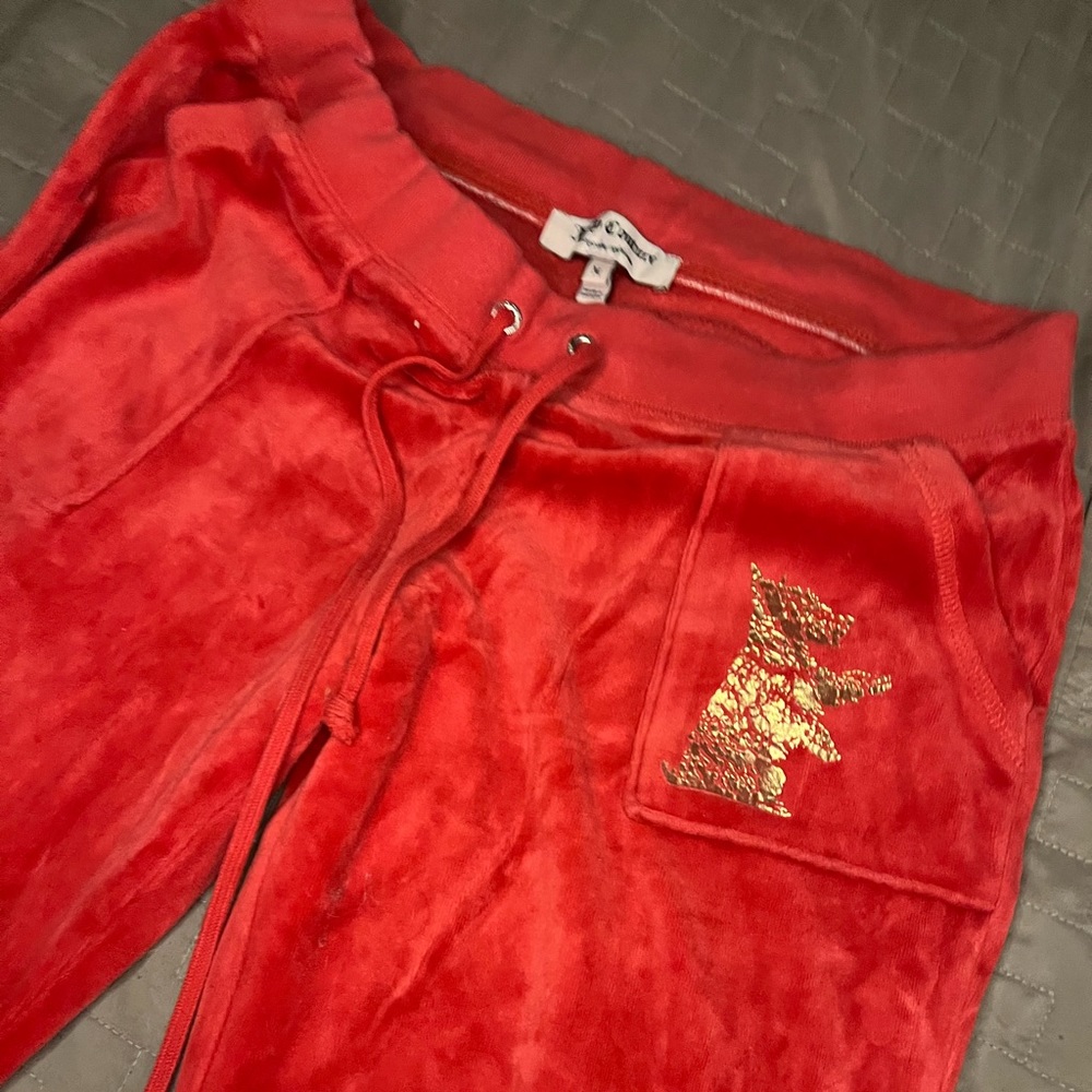 Juicy Couture Velour Pants Size Medium